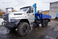 Производство грузовых бортовых автомобилей с/без КМУ на шасси Урал 4320, 5557,55571 Next 