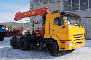 КАМАЗ 65116 с КМУ ИТ-180 