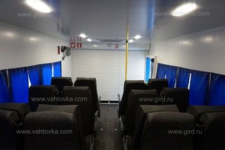 Автобус вахтовый КамАЗ 43118 с отсеком для обеденной зоны