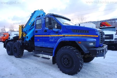 Урал Next (двухрядная кабина) с КМУ ИМ-240