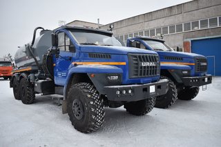 Автомобили МВ-7 на шасси Урал 4320