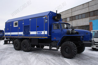 Агрегат ремонтно-сварочный АРС -4 поста на шасси Урал 