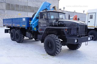Бортовой автомобиль Урал 4320 с КМУ ИМ-95