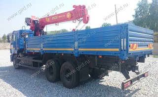КамАЗ 65117 с КМУ ИТ 150