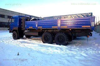 Бортовой автомобиль на шасси Урал 4320 (метан)