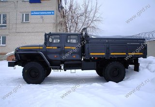 Урал 43206-0552-71М со сдвоенной кабиной