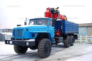 Урал 4320 с КМУ ИТ-200