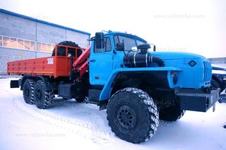 Бортовой автомобиль Урал 4320 с КМУ РК 5.001