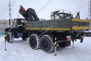 Самоходная площадка обслуживания СПО-17МСБ на шасси Урал