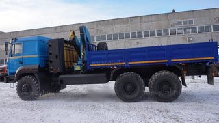 Бортовой автомобиль Урал 4320 с КМУ ИМ-150
