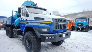 Бортовой автомобиль Урал Next с КМУ ИМ-240