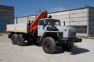Урал 4320 с КМУ Palfinger PK-23500А
