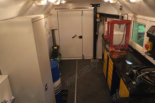 Оборудование передвижной мастерской ПАРМ Камаз 43114 без токарного станка