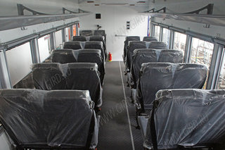 Салон 30 местного вахтового автобуса 