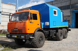 ПАРМ Камаз 43118 с ИМ-50