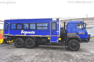 Вахтовый автобус Урал 4320 (метан), 28 мест