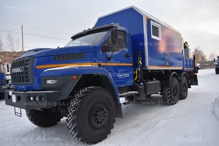 ПАРМ с КМУ ИМ-150New на шасси Урал 4320