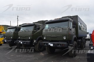 Вахтовый автобус (28 мест) на шасси КамАЗ 43118-1780-10 Конго