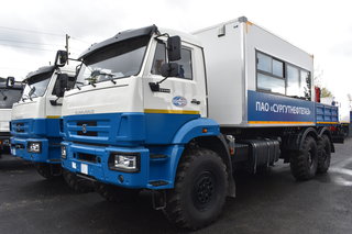 2 ГПА с КМУ ИМ-55 на шасси КАМАЗ 43118