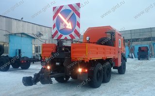 Эвакуатор Урал 4320 с пассажирским отсеком без КМУ