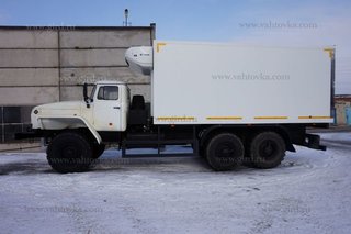 Фургон изотермический на шасси Урал 432007-30 с ХОУ