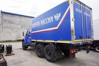 Фургон изотермический на шасси Урал Next с двухрядной кабиной
