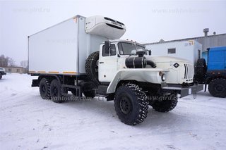 Фургон изотермический на шасси Урал 432007-31 с холодильной установкой