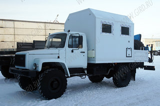 ПАРМ ГАЗ 33081 с КМУ ИМ-25