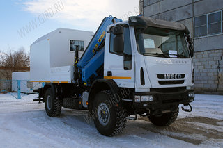 ПАРМ Iveco-AMT Cargo MLC150E28WS с КМУ ИМ-180