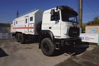 Специальный автомобиль МЧС на шасси Урал 4320-4972-82