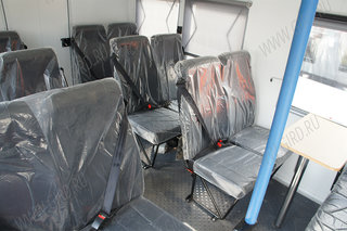 Вахтовый автобус КамАЗ 43502-3036-45 (14 мест) с грузовым отсеком 