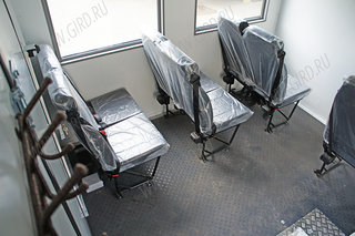 8 сертифицированных сидений вахтового автобуса  КамАЗ 43118