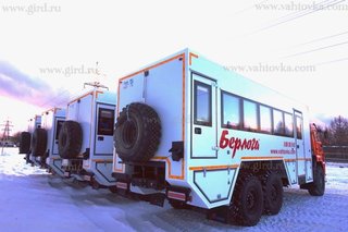 Вахтовый автобус КамАЗ 43118 (26 мест) с багажным отсеком