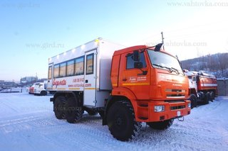 Вахтовый автобус КамАЗ 5350-42 (22 места)