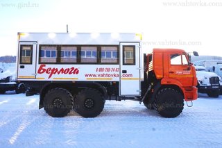 Вахтовый автобус КамАЗ 5350-42