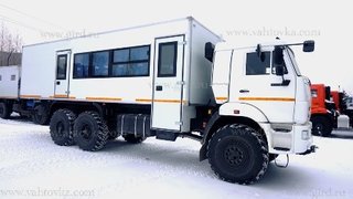 Вахтовый автобус КамАЗ 43118-3090-48 (21 место) с санузлом