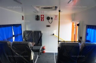 Автобус вахтовый КамАЗ 43118 с КМУ ИМ-55