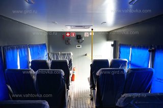 Вахтовый автобус "Берлога" на шасси КамАЗ 43502