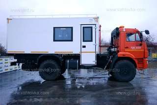 Автобус вахтовый КамАЗ 43502-3026-45 (10 мест) с грузовым отсеком
