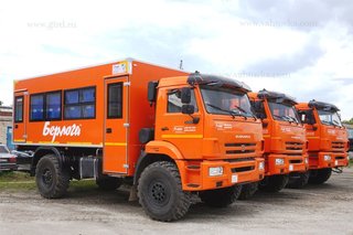 Вахтовый автобус КамАЗ 43502 (20 мест)