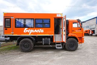 Вахтовый автобус КамАЗ 43502, 20 мест
