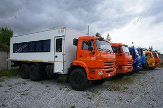 Вахтовый автобус КамАЗ 5350-3029-42 (32 места)