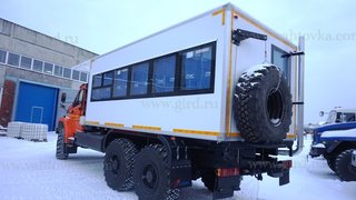 Вахтовый автобус Урал Next (метан), 20 мест