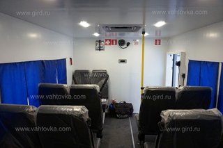 Вахтовый автобус Урал 4320, 18 мест, с багажным отсеком