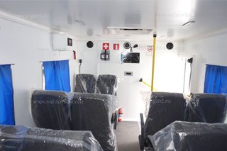 Вахтовый автобус Урал Next 4320-6951-74Г38, 16 мест с багажным отсеком