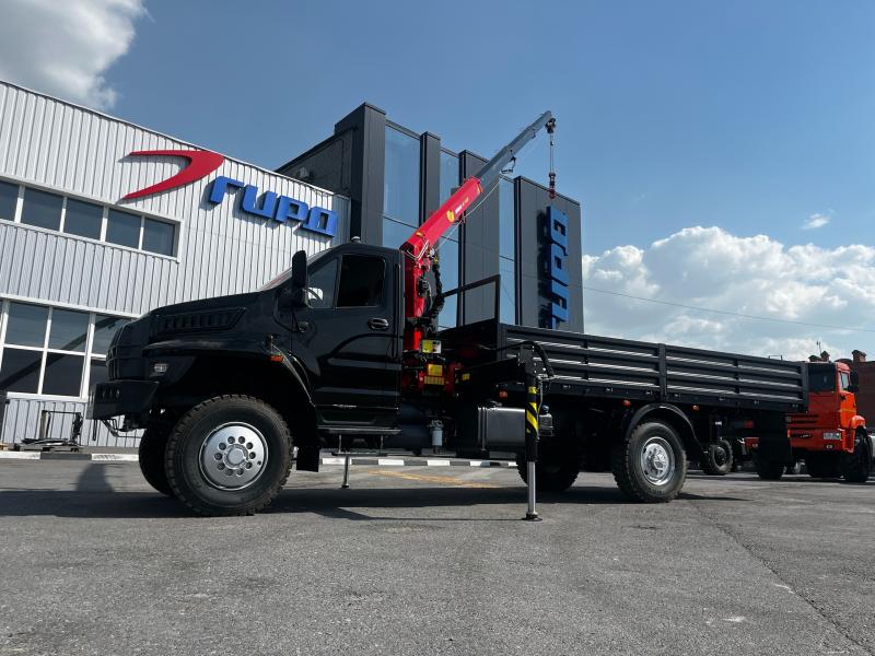БОРТОВОЙ АВТОМОБИЛЬ С КМУ ИТ 90N на шасси УРАЛ 80