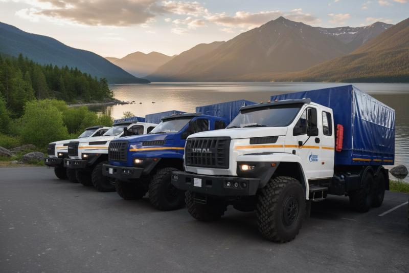 4 бортовых автомобиля на шасси УРАЛ NEXT 