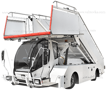 Трап самоходный пассажирский ТСП-ГИРД на шасси собственного производства Трап самоходный пассажирский ТСП-ГИРД на шасси собственного производства