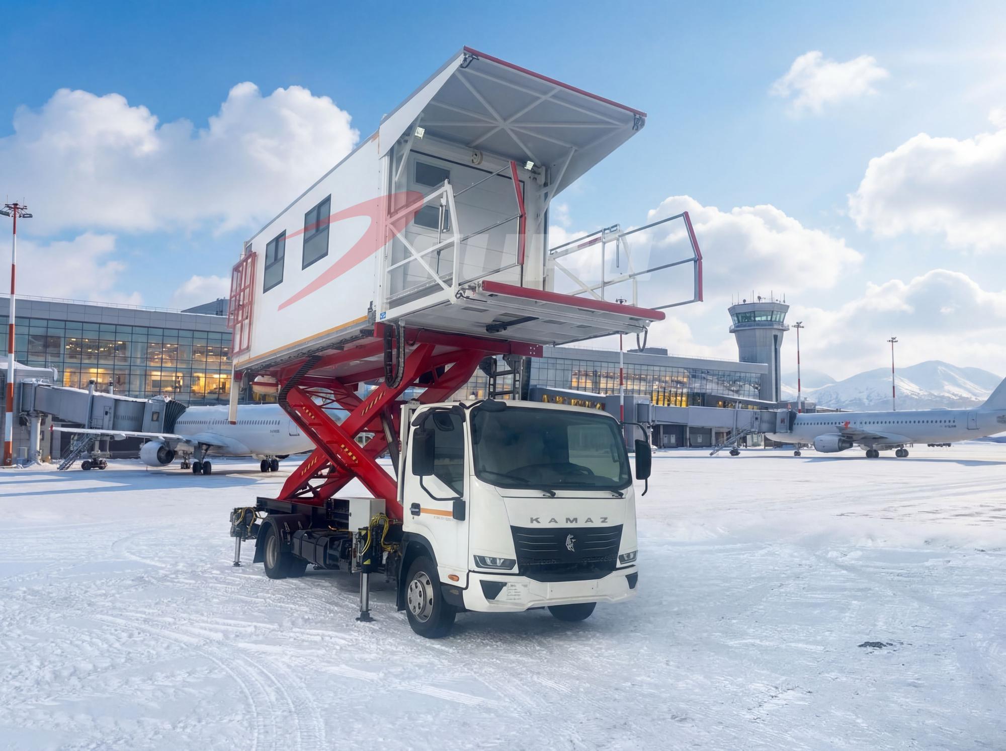 Амбулифт на шасси КАМАЗ КОМПАС 9 Амбулифт на шасси КАМАЗ КОМПАС 9