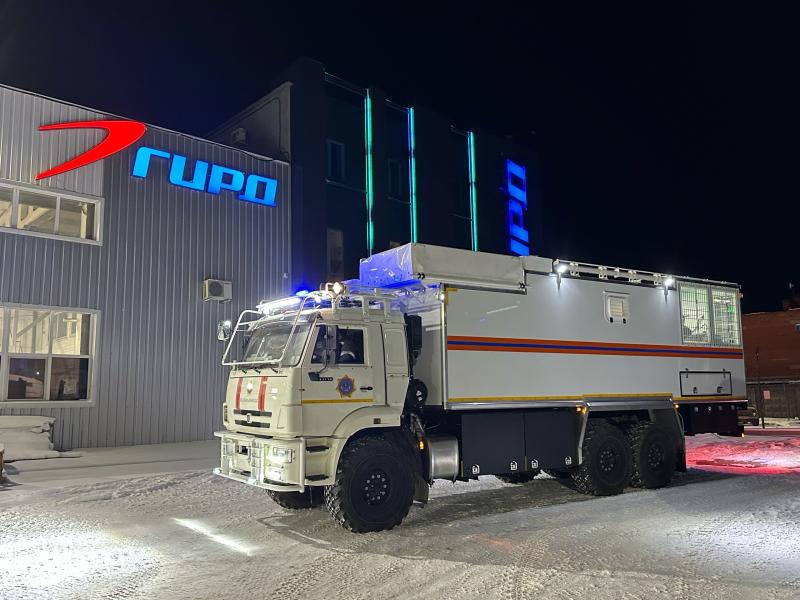 Командно-штабнойавтомобиль (МЧС) на шасси КАМАЗ 43118 